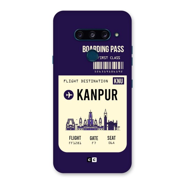 Kanpur Boarding Pass Back Case for LG  V40 ThinQ